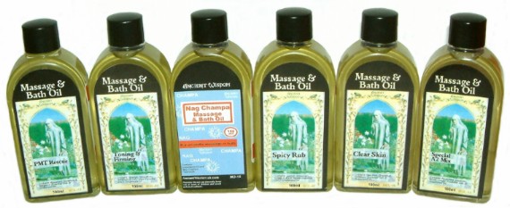 huile de massage