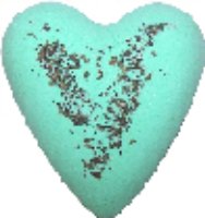 Coeur de bain effervescent menthe fraiche