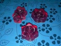 Savon aux huiles senteur  rose bloc de 100gr